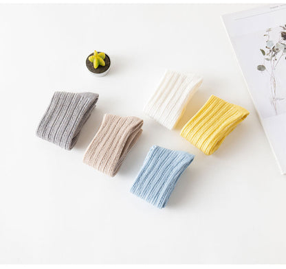 Baby Girls Solid Color Spanish Accessories Socks