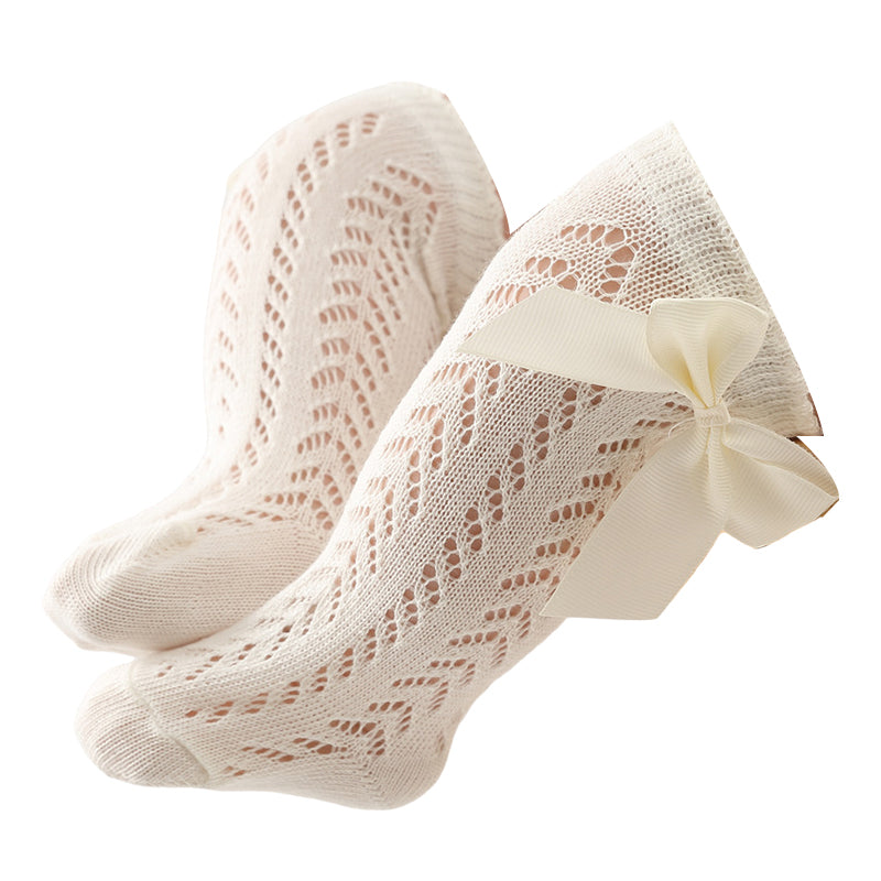 Baby Kid Girls Bow Accessories Socks