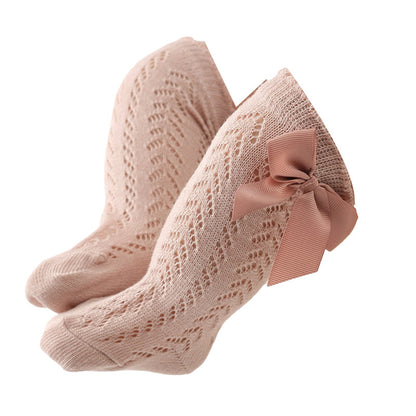 Baby Kid Girls Bow Accessories Socks