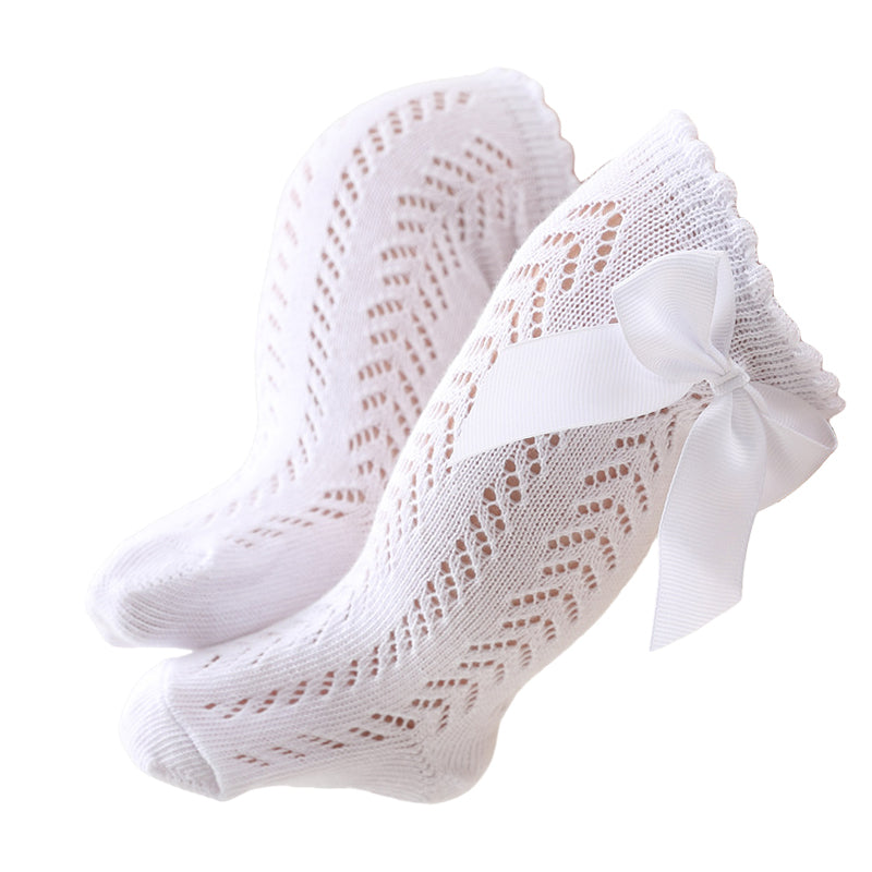 Baby Kid Girls Bow Accessories Socks