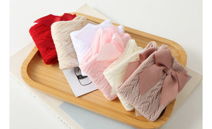 Baby Kid Girls Bow Accessories Socks