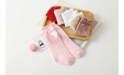 Baby Kid Girls Bow Accessories Socks