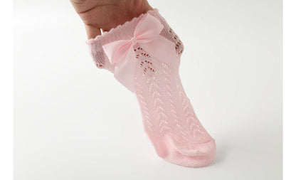 Baby Kid Girls Bow Accessories Socks