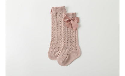 Baby Kid Girls Bow Accessories Socks