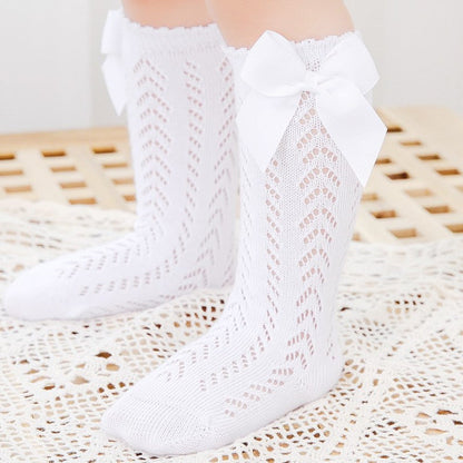 Baby Kid Girls Bow Accessories Socks