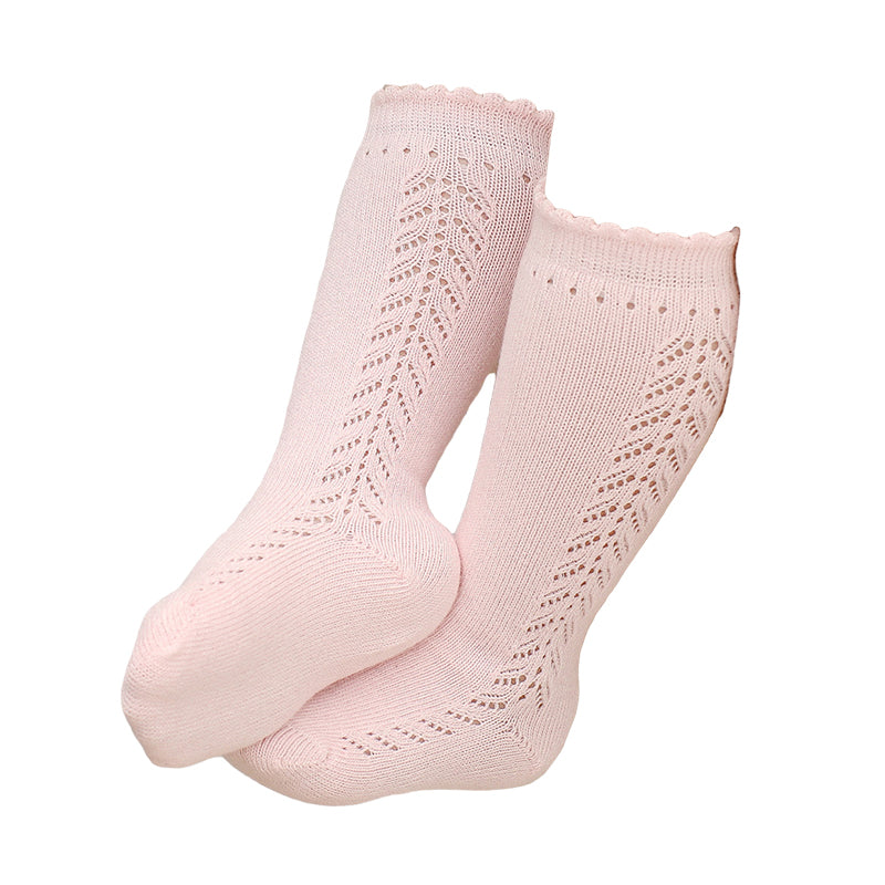 Baby Kid Girls Solid Color Accessories Socks