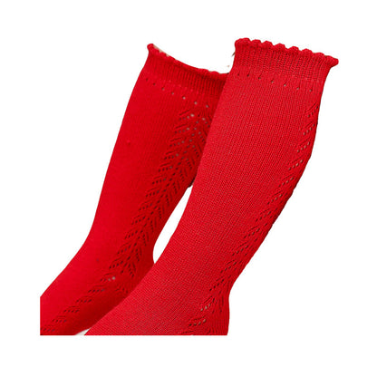 Baby Kid Girls Solid Color Accessories Socks