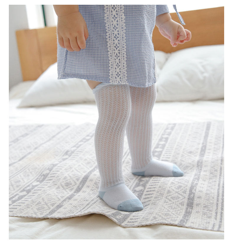 Baby Girls Color-blocking Accessories Socks