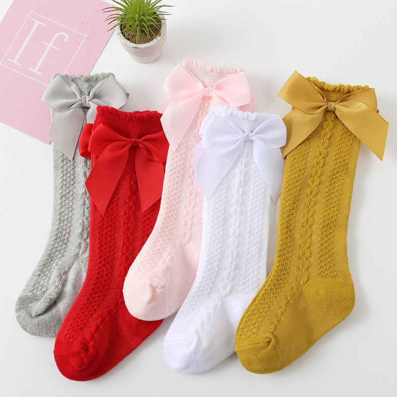 Baby Girls Bow Accessories Socks Wholesale 220302450