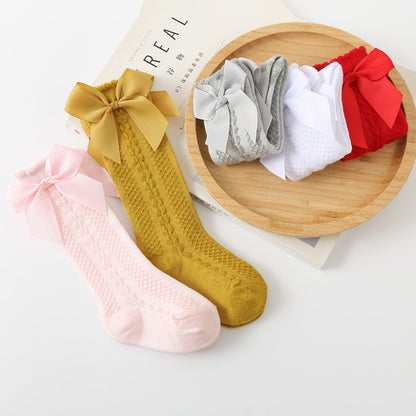 Baby Girls Bow Accessories Socks Wholesale 220302450