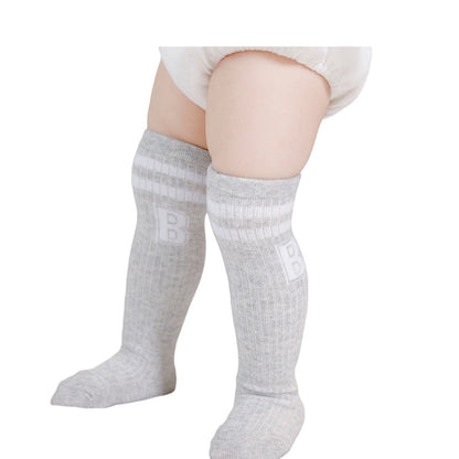 Baby Unisex Striped Alphabet Accessories Socks Wholesale