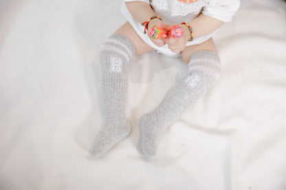 Baby Unisex Striped Alphabet Accessories Socks Wholesale