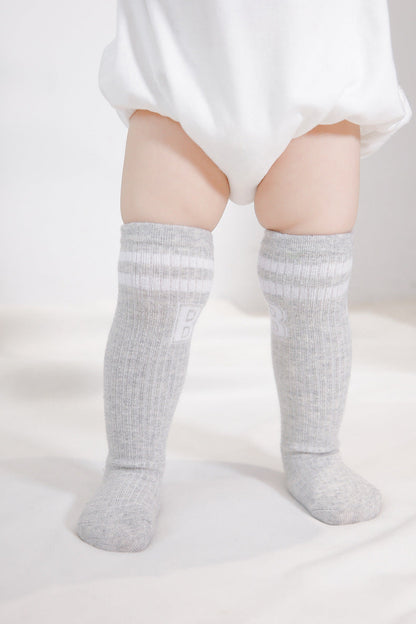 Baby Unisex Striped Alphabet Accessories Socks Wholesale