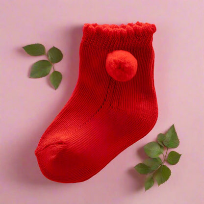 Baby Kid Unisex Solid Color Accessories Socks