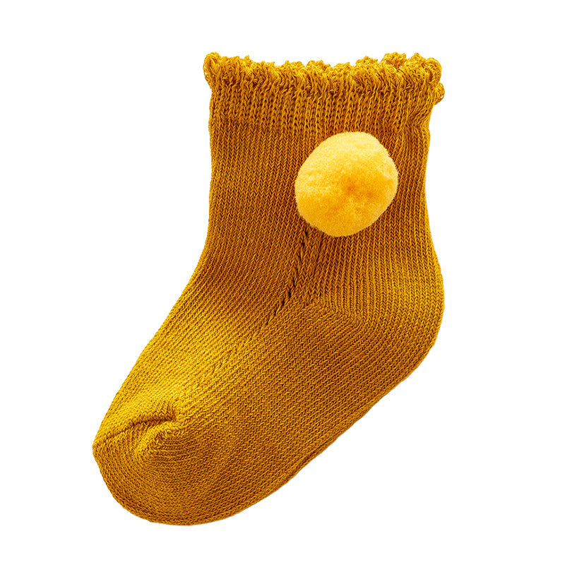 Baby Kid Unisex Solid Color Accessories Socks