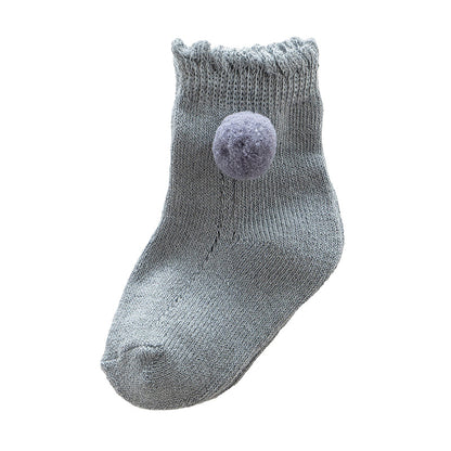 Baby Kid Unisex Solid Color Accessories Socks