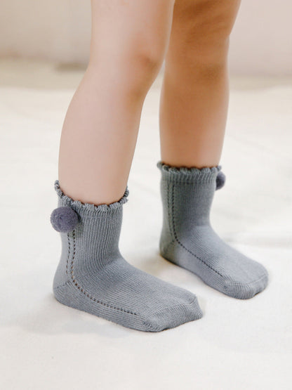 Baby Kid Unisex Solid Color Accessories Socks