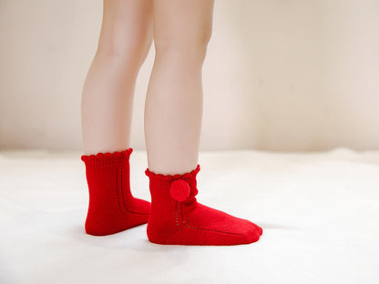 Baby Kid Unisex Solid Color Accessories Socks