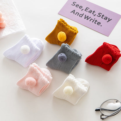 Baby Kid Unisex Solid Color Accessories Socks
