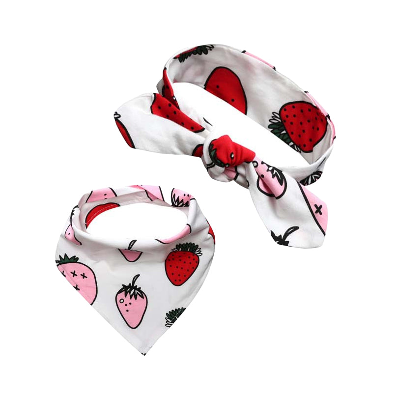 Baby Girls Boys Animals Car Cartoon Bibs And Headwear
