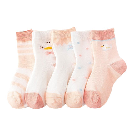 Baby Kid Unisex Flower Animals Cartoon Print Socks