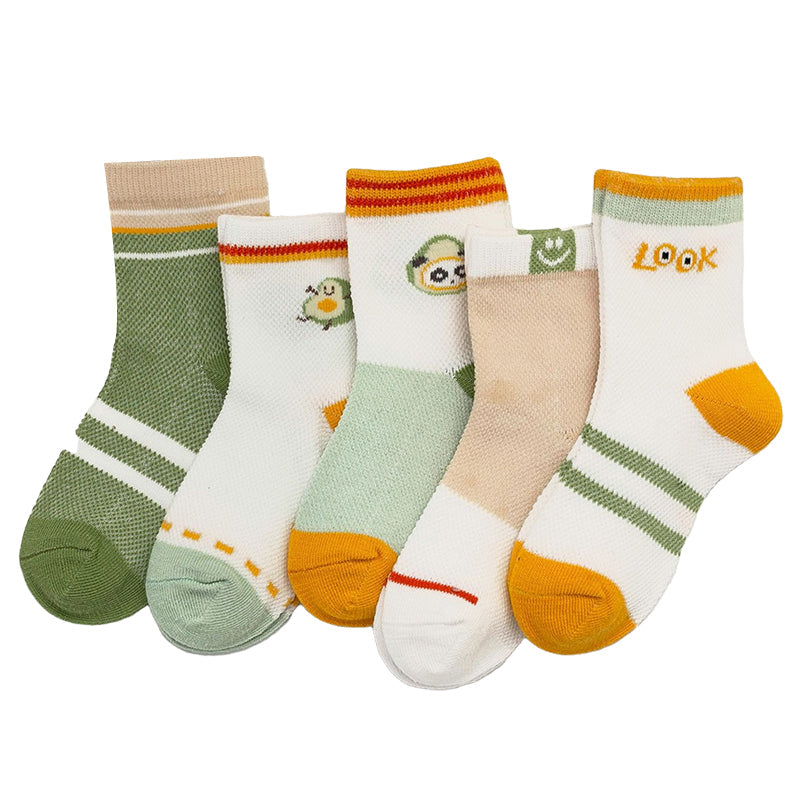 Baby Kid Unisex Flower Animals Cartoon Print Socks