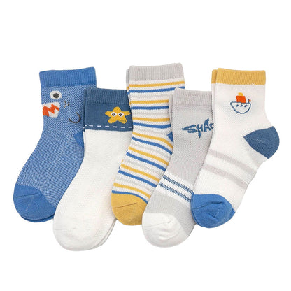 Baby Kid Unisex Flower Animals Cartoon Print Socks