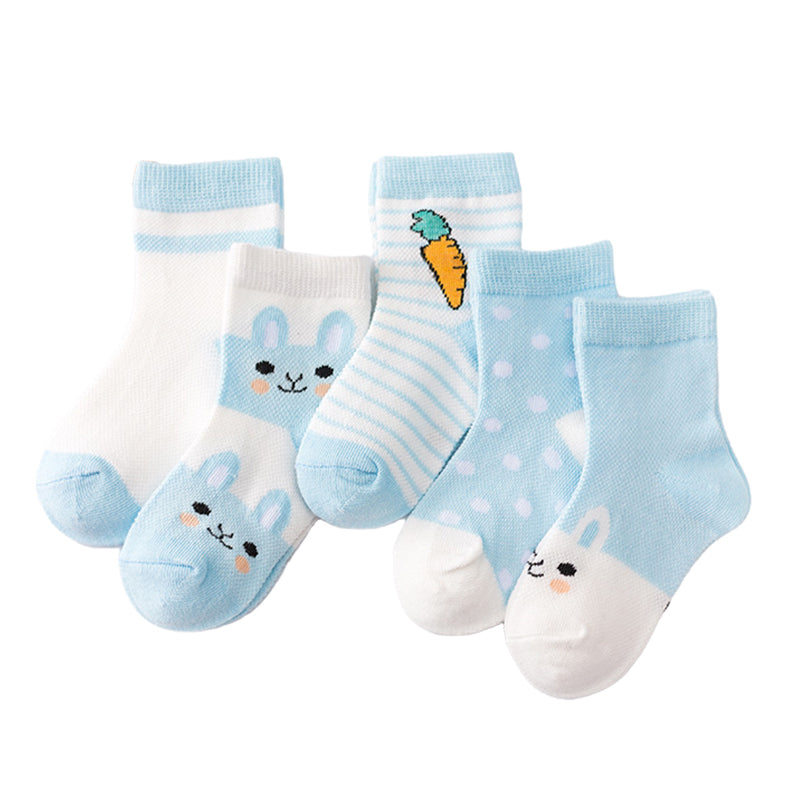 Baby Kid Unisex Flower Animals Cartoon Print Socks