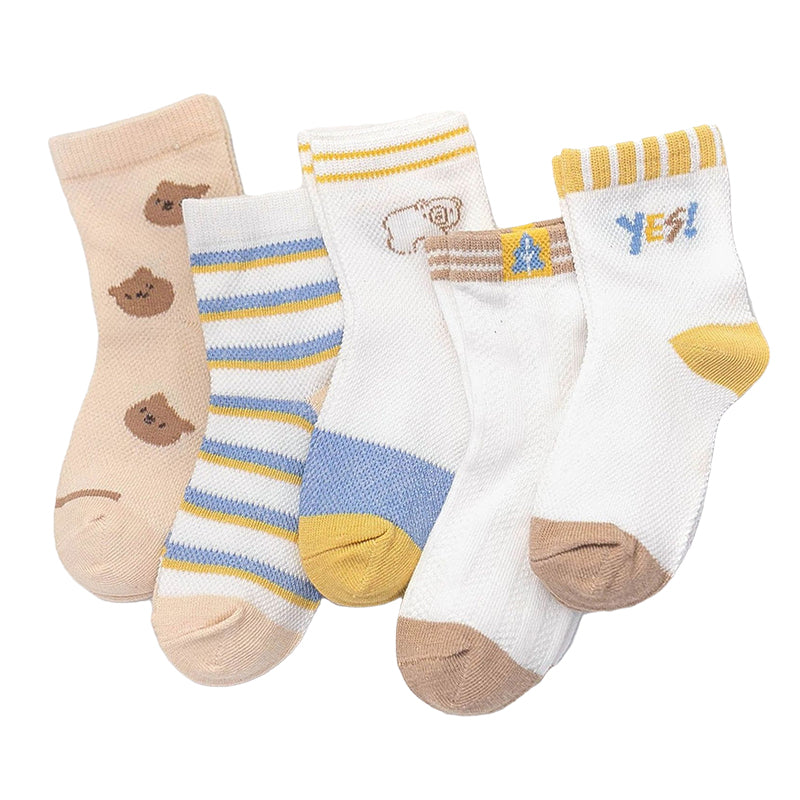 Baby Kid Unisex Flower Animals Cartoon Print Socks