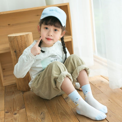 Baby Kid Unisex Flower Animals Cartoon Print Socks