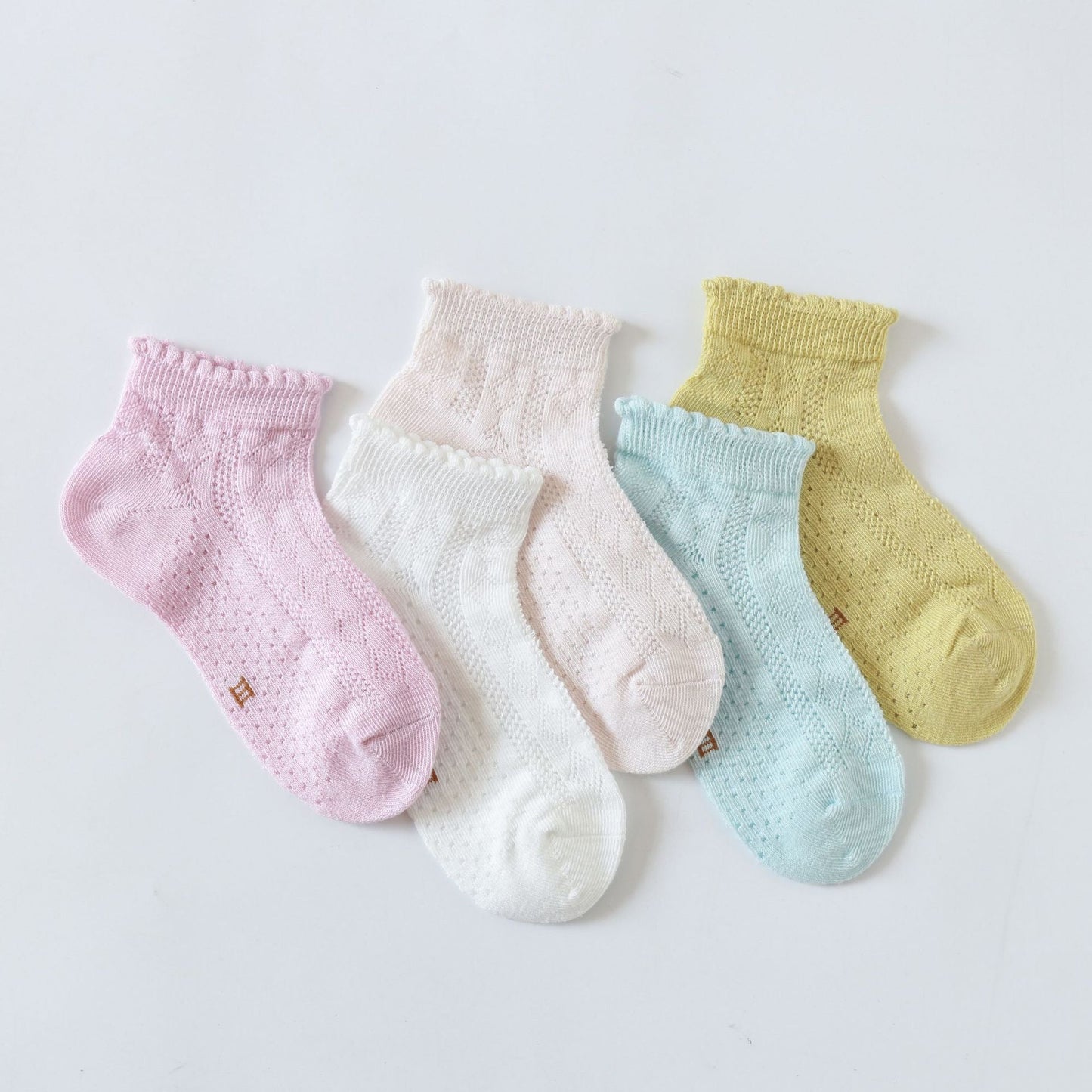 Baby Kid Unisex Striped Letters Cartoon Print Socks