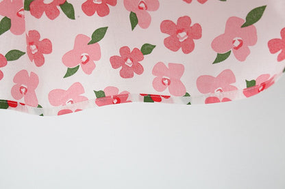 Baby Girls Flower Print Dresses And Bag Wholesale