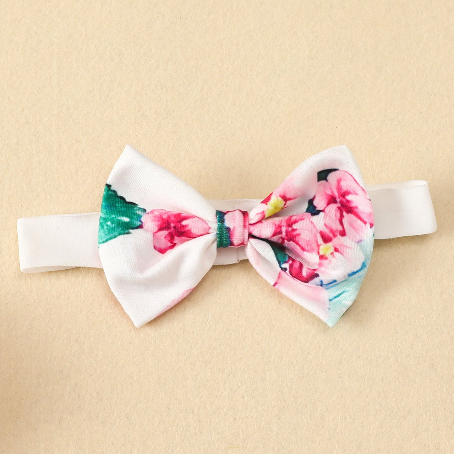 3 Pieces Set Baby Girls Tank Tops Solid Color Shorts And Bow Headwear