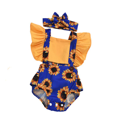 Baby Girls Flower Leopard Accessories Headwear