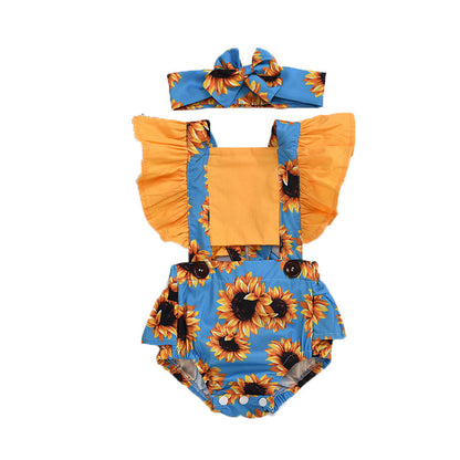 Baby Girls Flower Leopard Accessories Headwear
