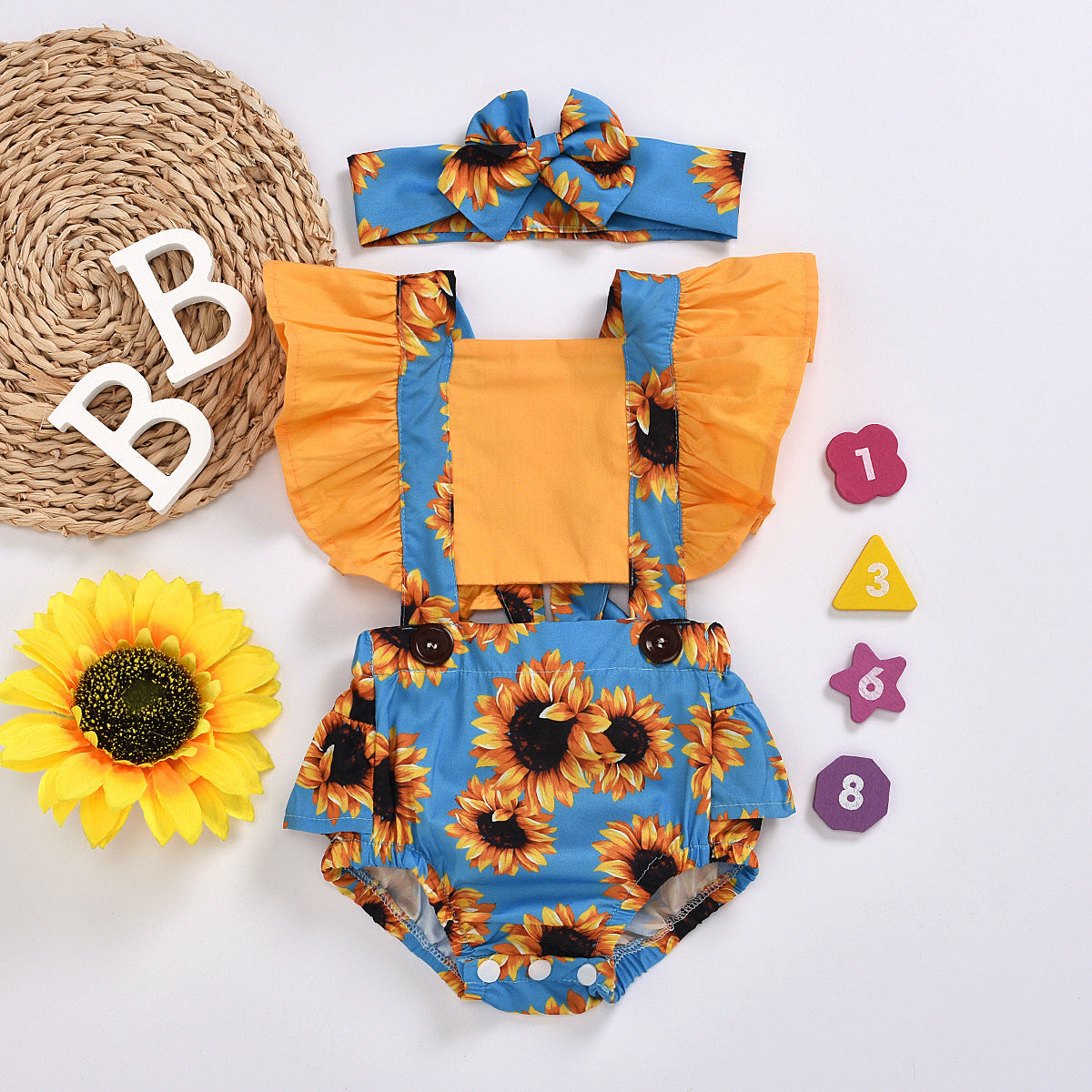 Baby Girls Flower Leopard Accessories Headwear
