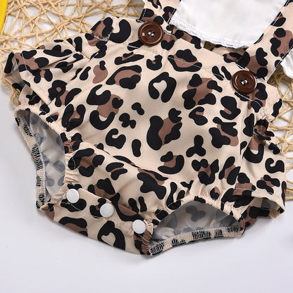 Baby Girls Flower Leopard Accessories Headwear