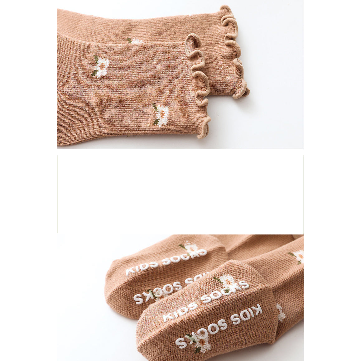 Baby Kid Girls Letters Flower Print Accessories Socks