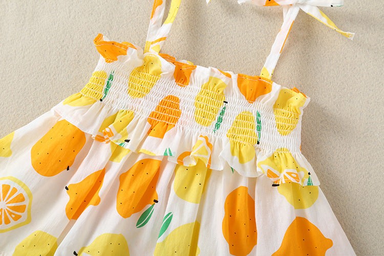 3 Pieces Set Baby Girls Tank Tops Shorts And Bow Headwear