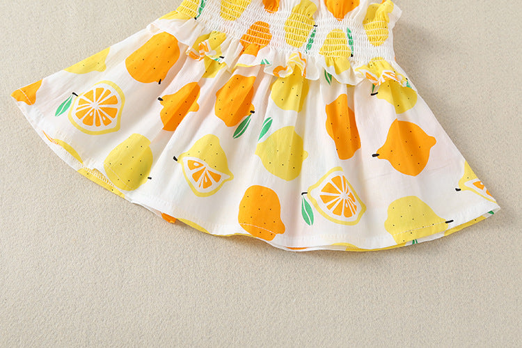 3 Pieces Set Baby Girls Tank Tops Shorts And Bow Headwear