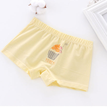 3 Pieces Kid Unisex Cartoon Print Underwears Wholesale