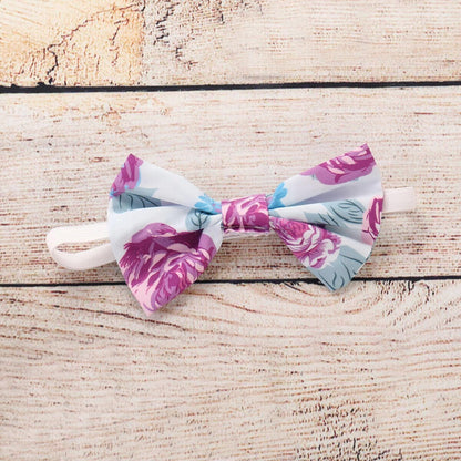 Baby Girls Flower And Bow Accessories Headwear