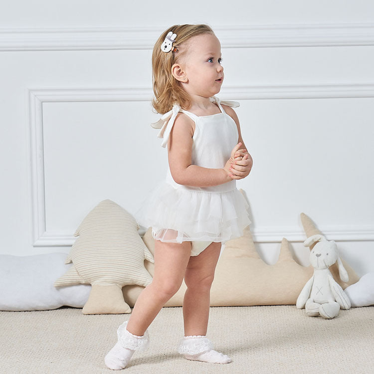Baby Girls Solid Color Bow Rompers Headwear Wholesale 22051609