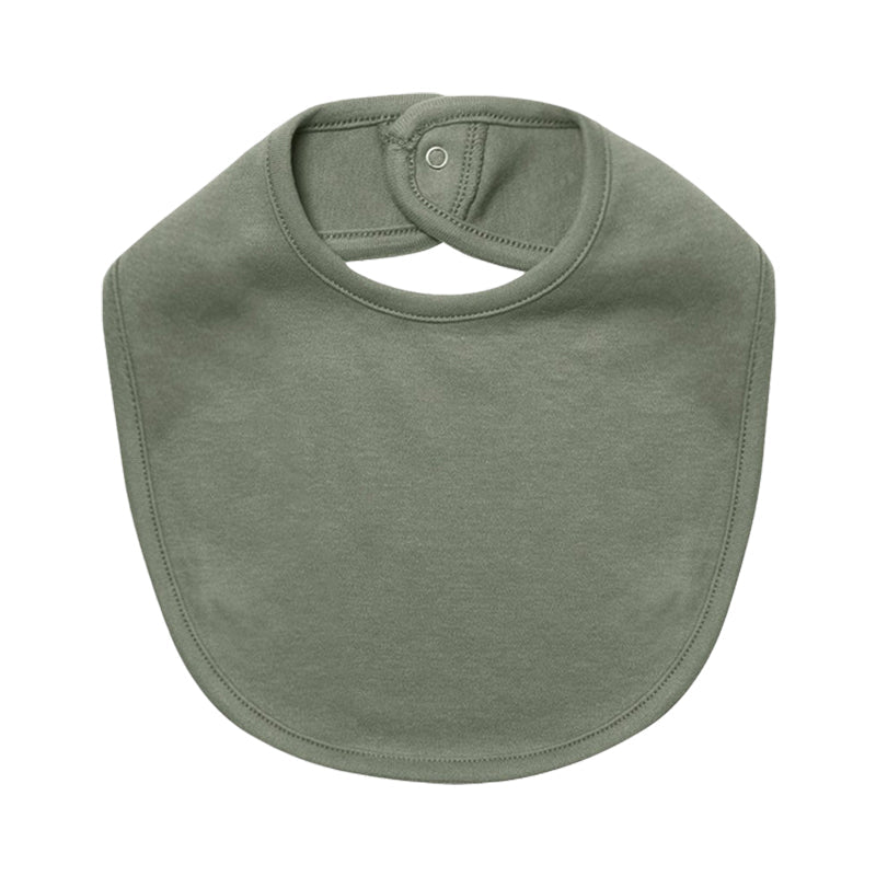 Baby Unisex Solid Color Polka dots Print Baby Bibs