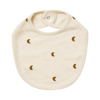 Baby Unisex Solid Color Polka dots Print Baby Bibs