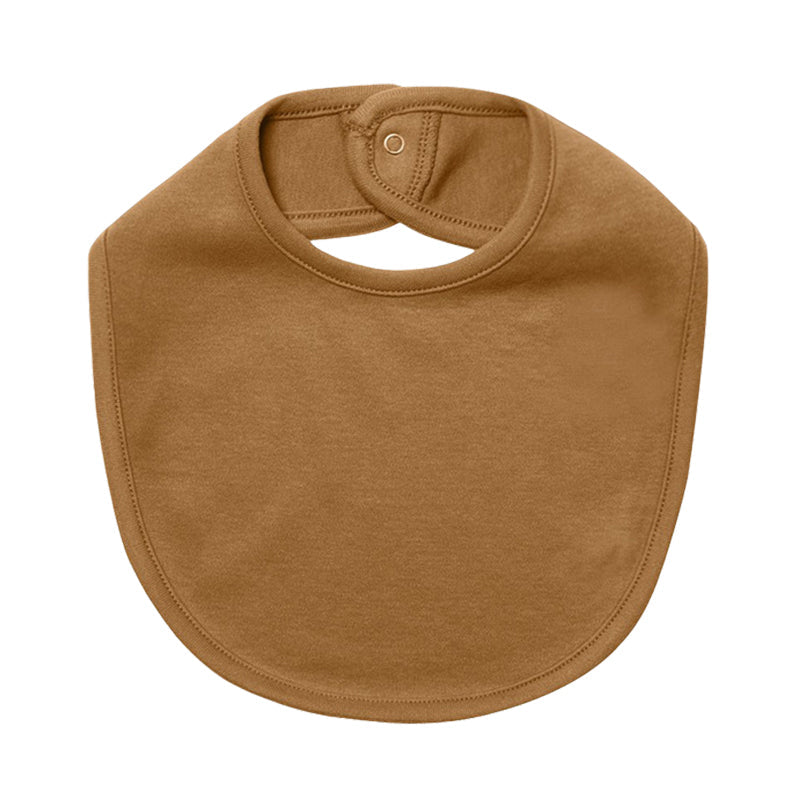 Baby Unisex Solid Color Polka dots Print Baby Bibs