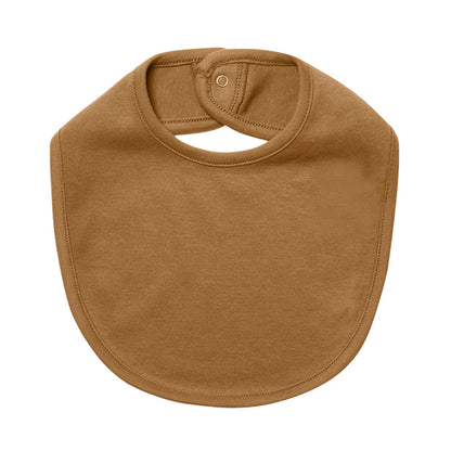 Baby Unisex Solid Color Polka dots Print Baby Bibs
