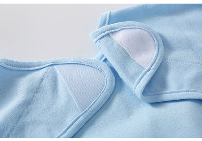 Unisex Solid Color Cartoon Embroidered Baby Bibs