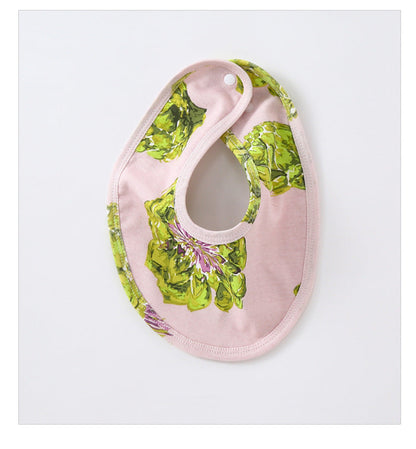 Unisex Fruit Butterfly Print Baby Bibs Wholesale