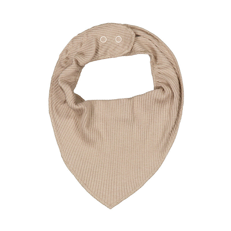 Unisex Solid Color Muslin & Ribbed Baby Bibs Wholesale